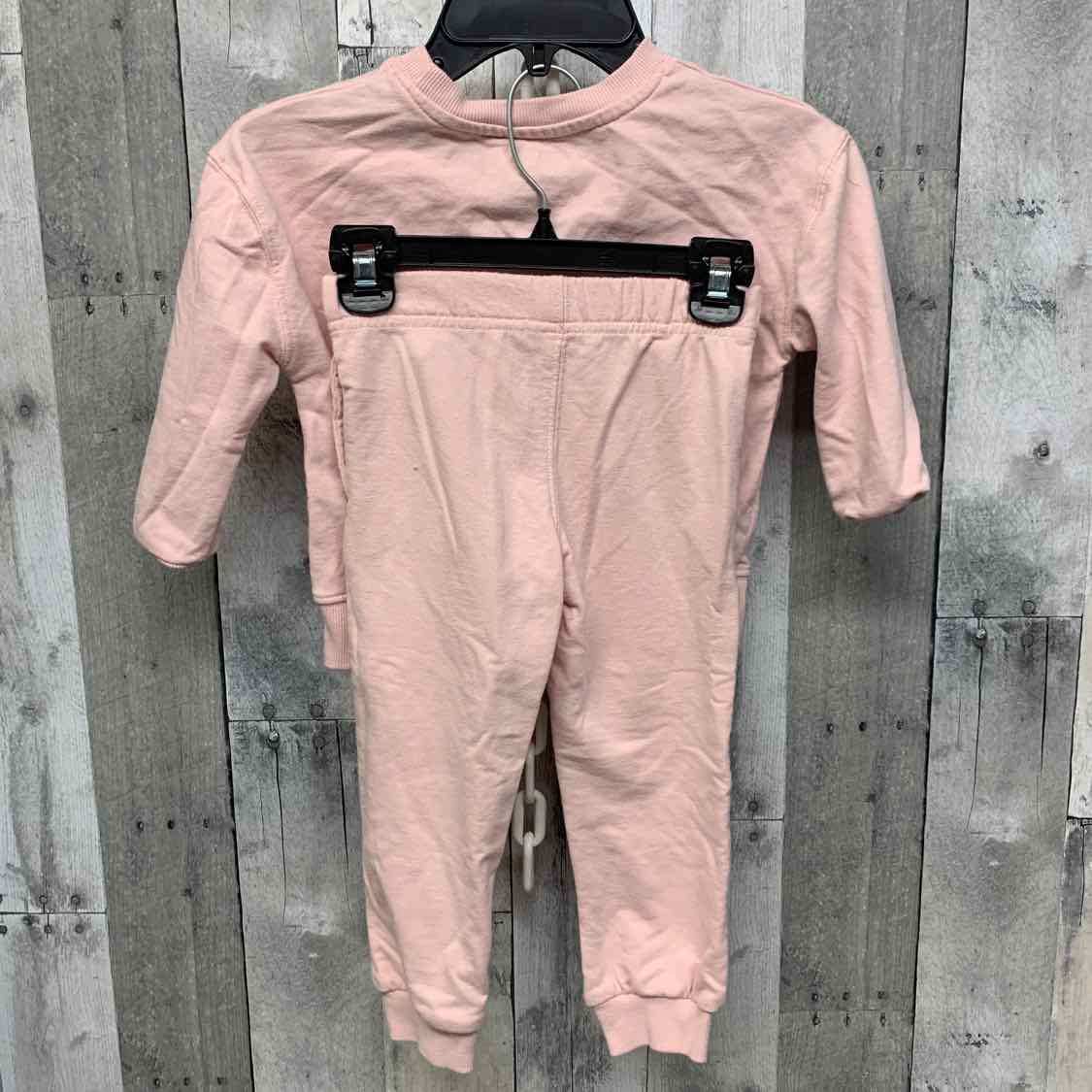 Size 3T Pink Graphic Disney Sweats - 2pc