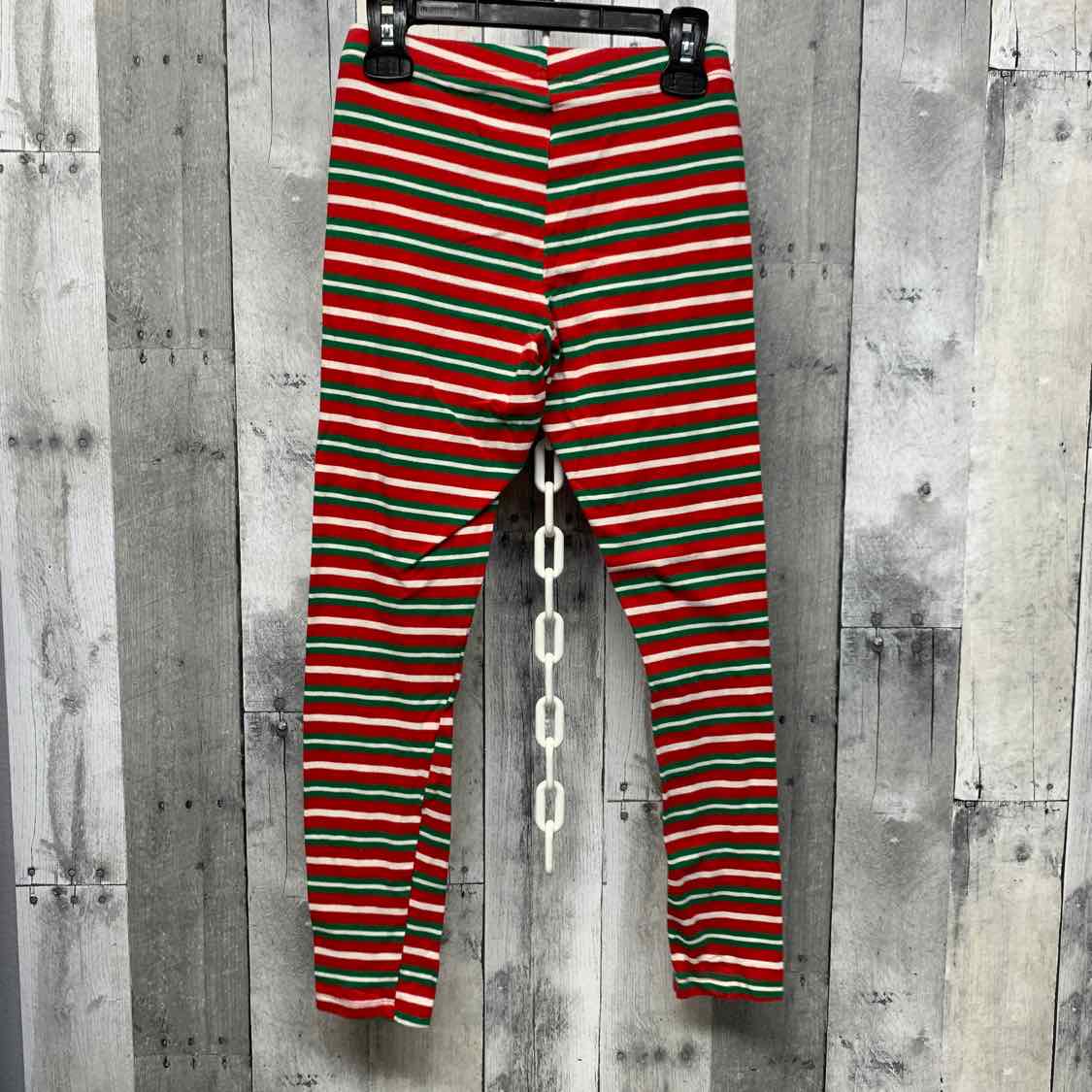 Size 10/12 Green/Red Holiday Brands Leggings