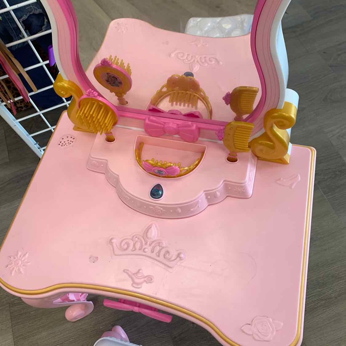 Disney Pink/Gold Vanity