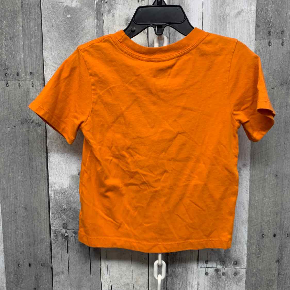 Size 3T Orange Graphic Holiday Brands T Shirt