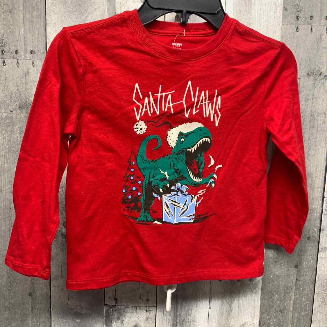 Size 4/5 Red/Green Holiday Brands Long Sleeve Shirt