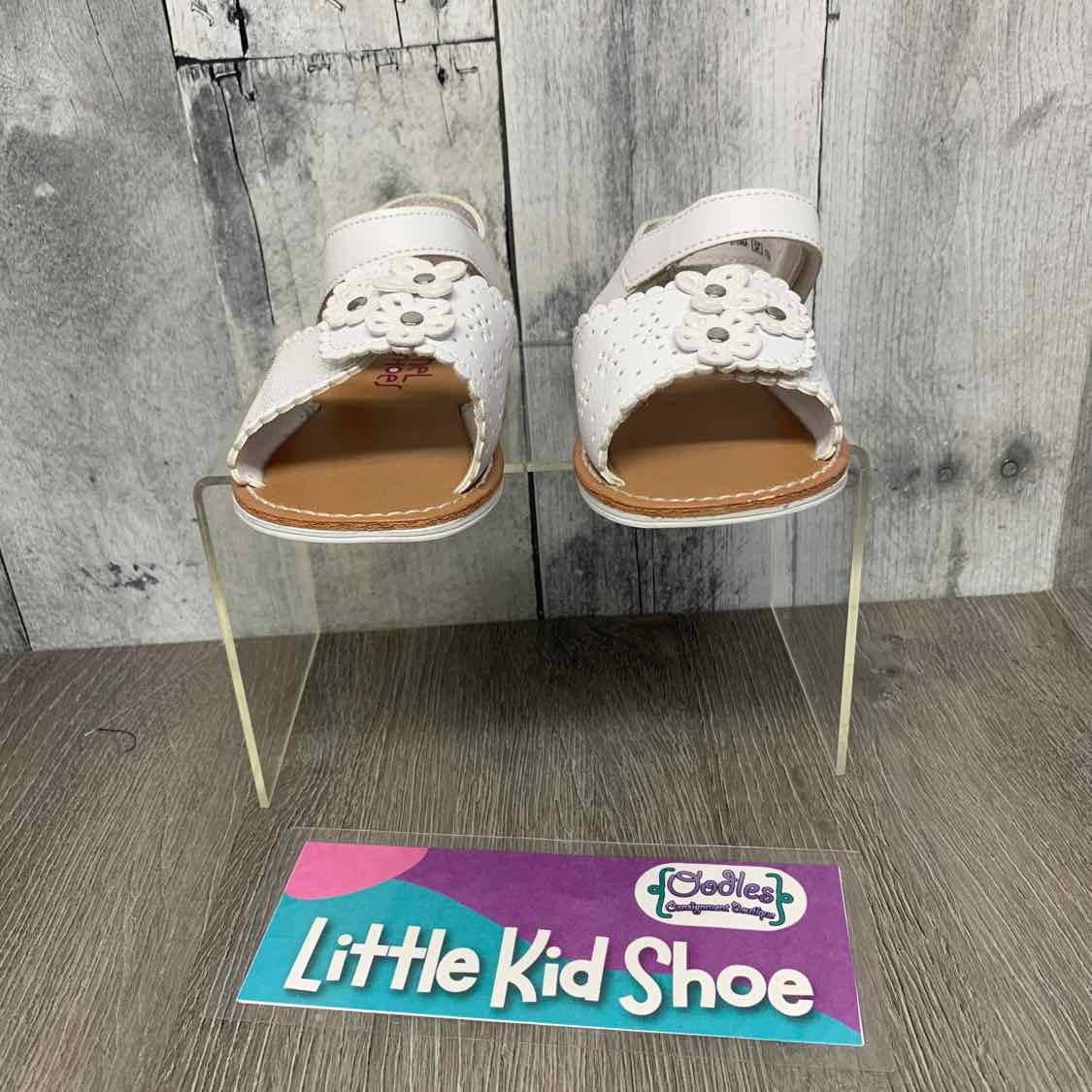 Size 6 White Rachel Sandals