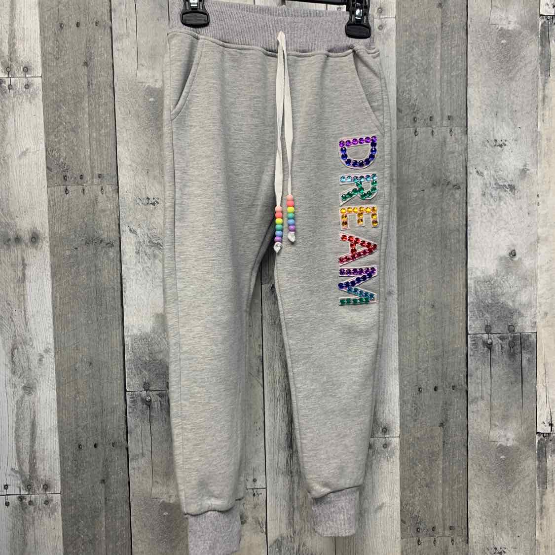 Size 6 Gray Graphic B Brand Athletic Pants