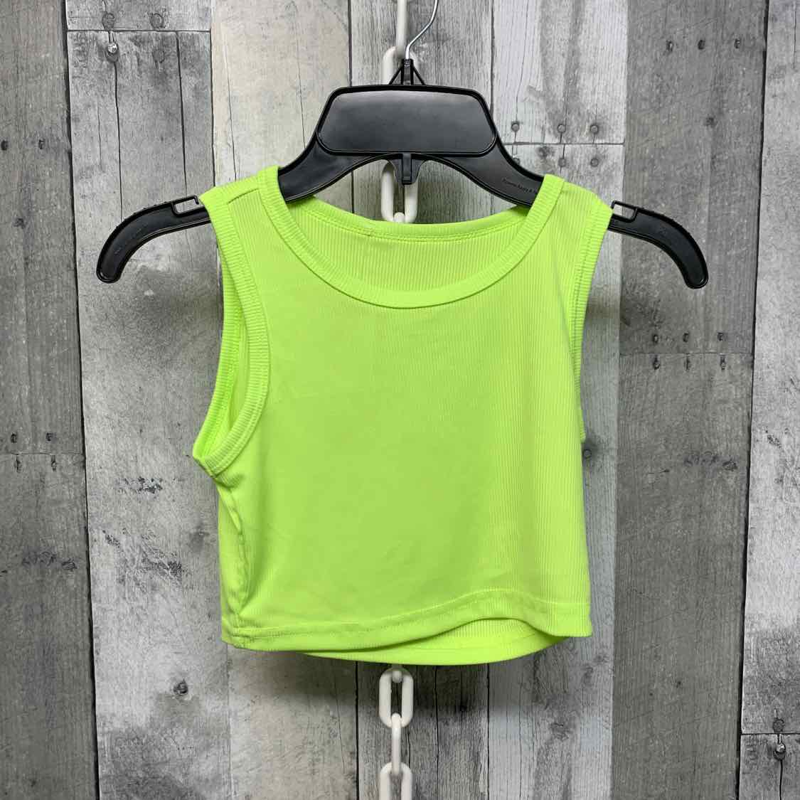 Size 8 Yellow Shein Tank Top