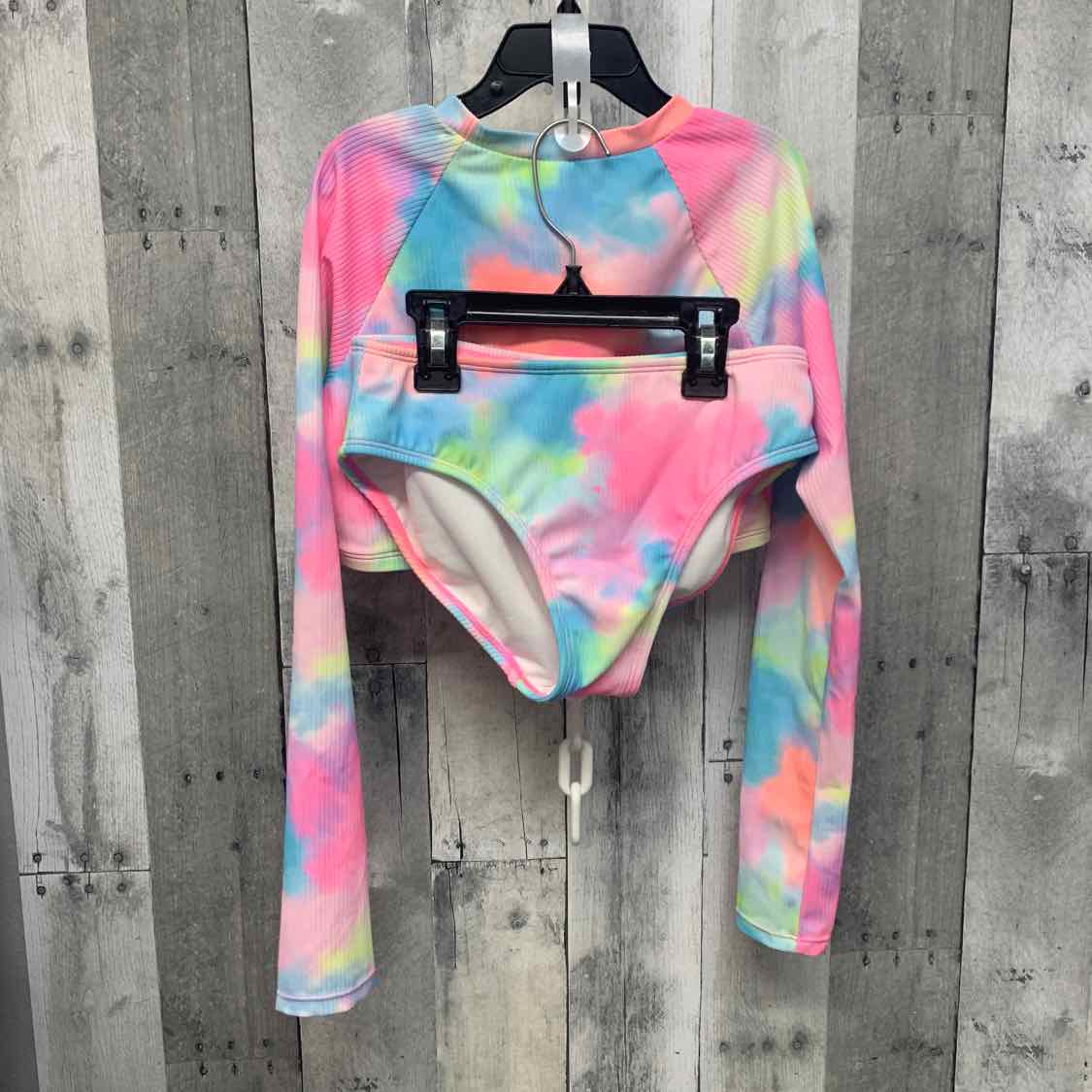 Size 10/12 Rainbow Cat & Jack Swim Suit - 2pc+