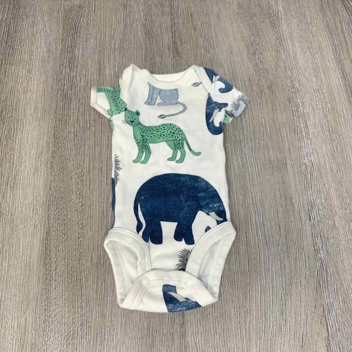 Size Preemie White Carter's Bodysuit - OodlesCB