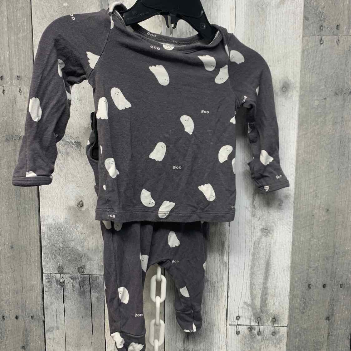 Size 3 Months Gray Graphic Carter's 2pc PJs