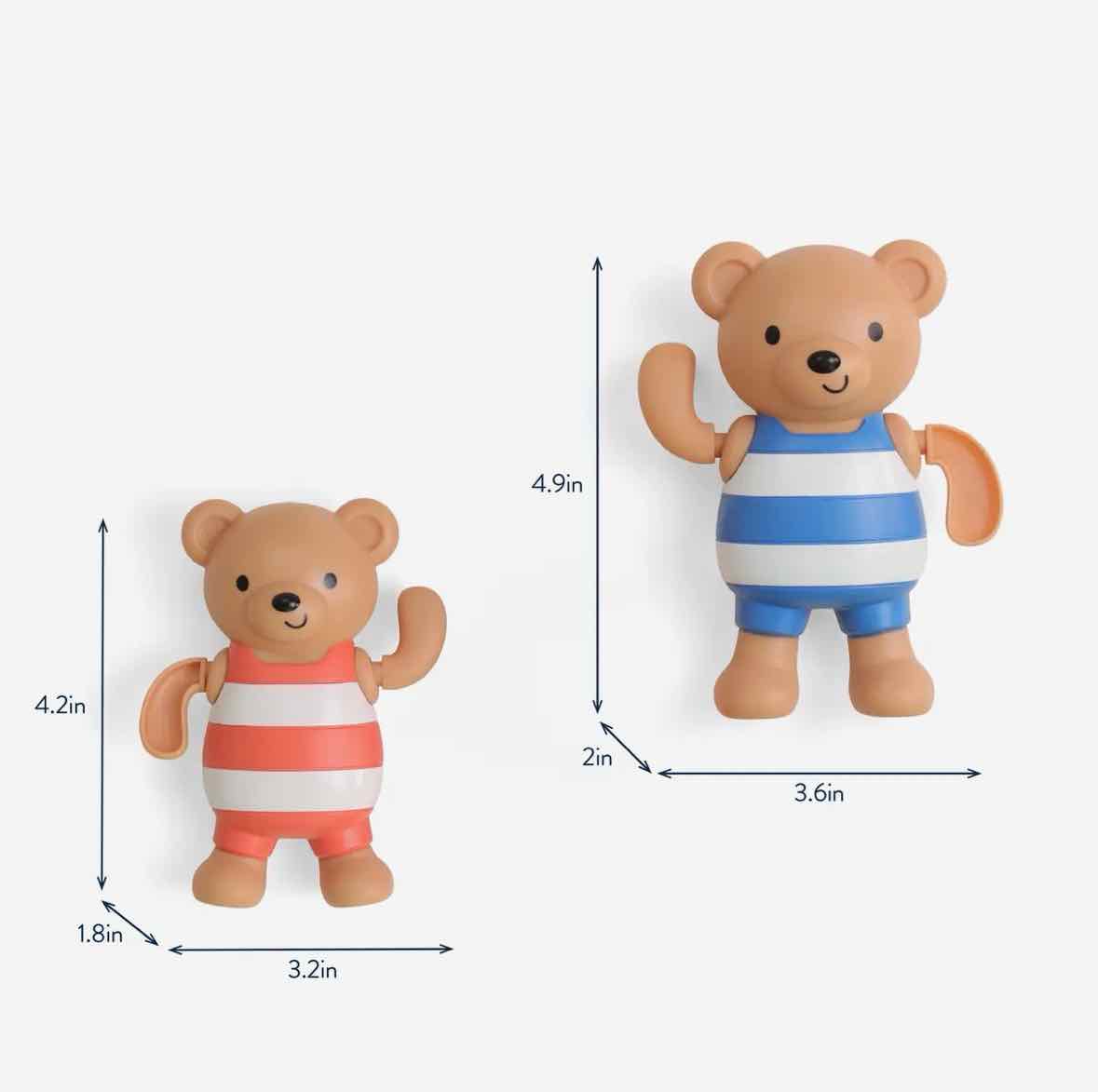 Itzy Ritzy Silly Swimmer Bath Toy - More Options - OodlesCB