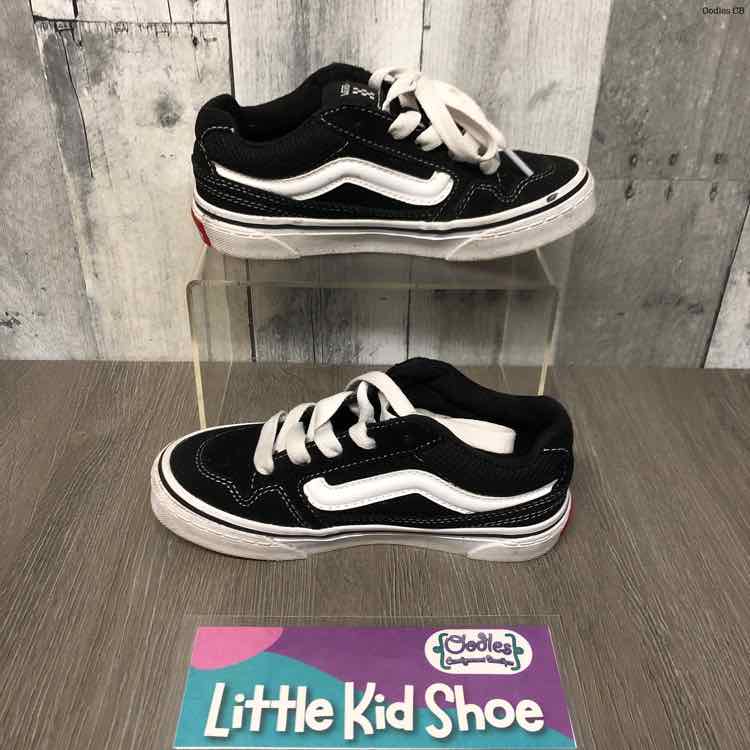 Size 13 Black/White Vans Sneakers
