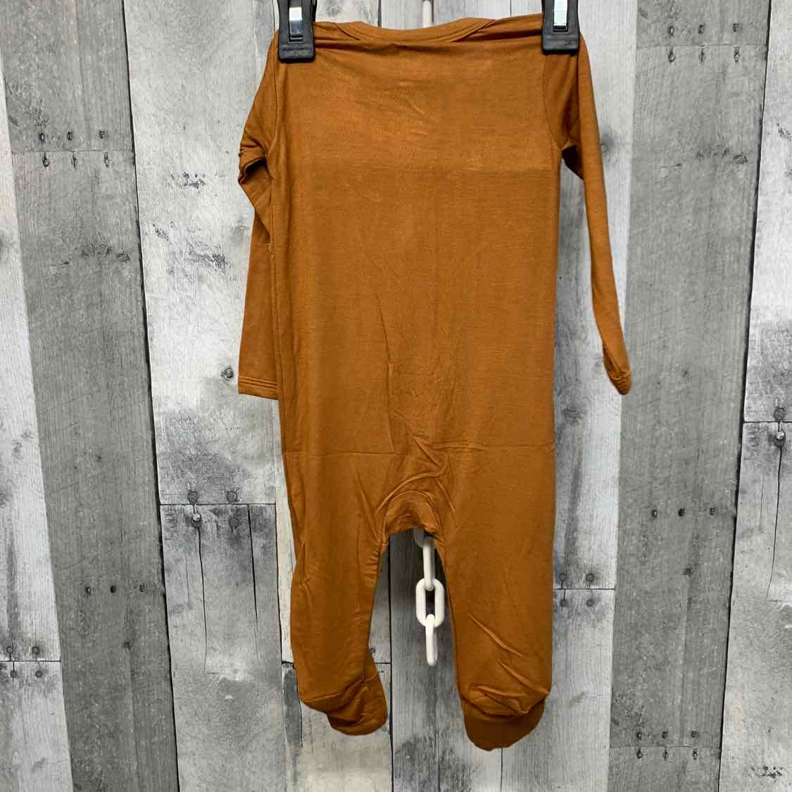 Size 3-6 Months Brown Little Buggins Romper