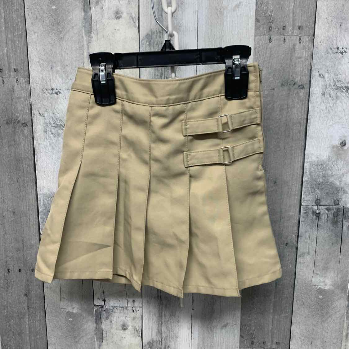 Size 7 Khaki French Toast Skirt