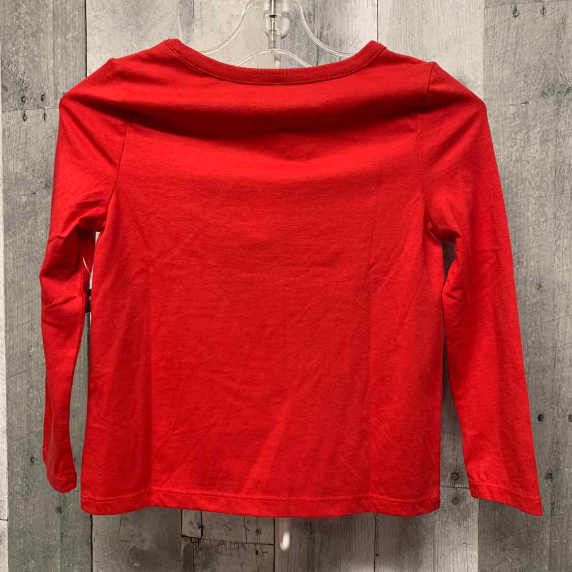 Size 4T Red Graphic Crown & Ivy Long Sleeve Shirt