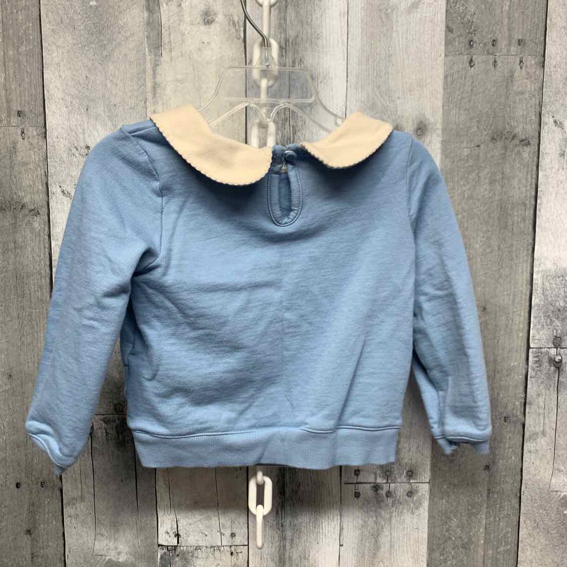 Size 24 Months Blue/Pink Carter's Long Sleeve Shirt