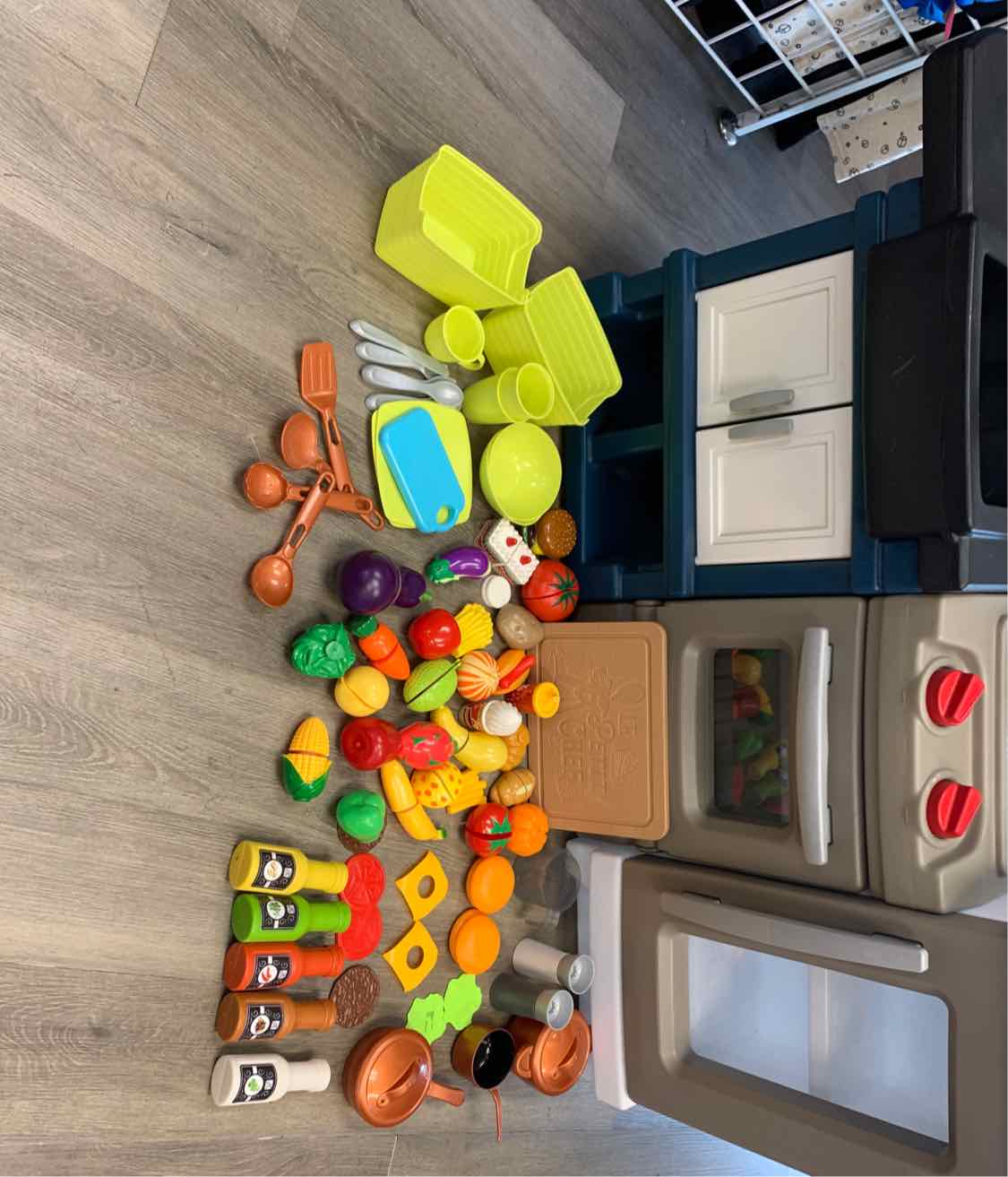 Step2 Black/Gray Kitchen Set