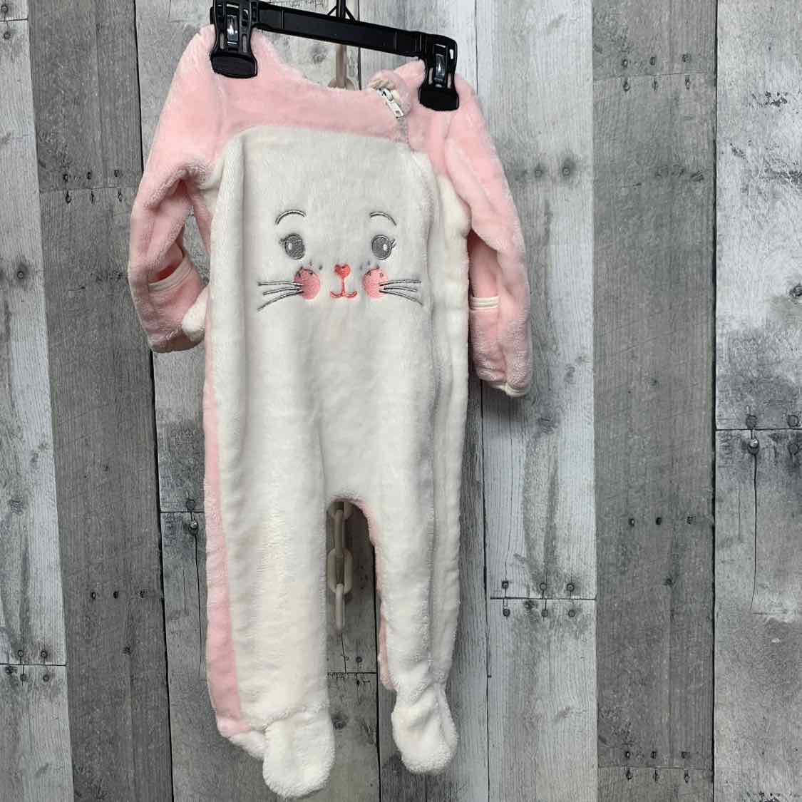 Size 0-3 Months Pink/White Penelope Mack Snow Suit