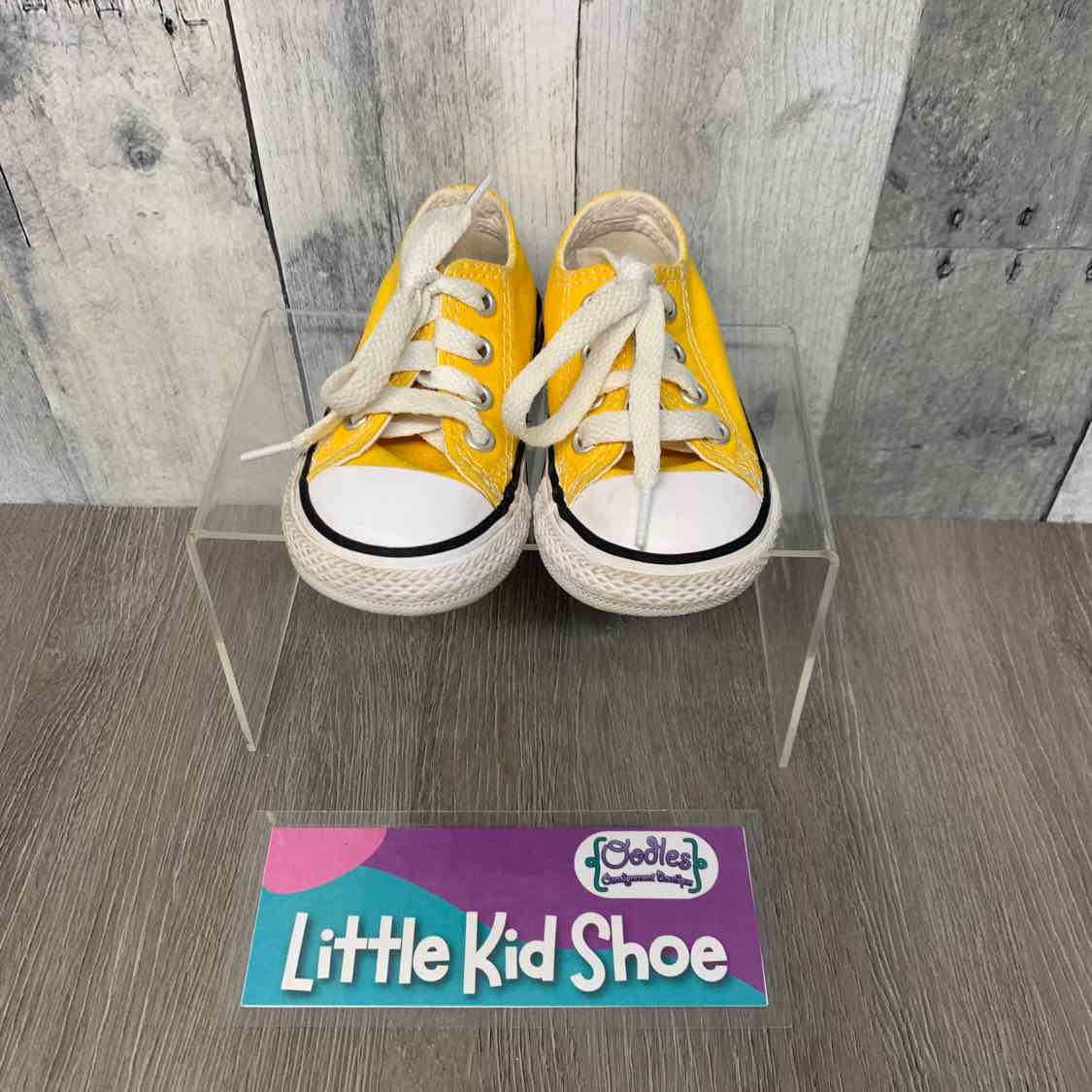 Size 4 Yellow Converse Sneakers - OodlesCB