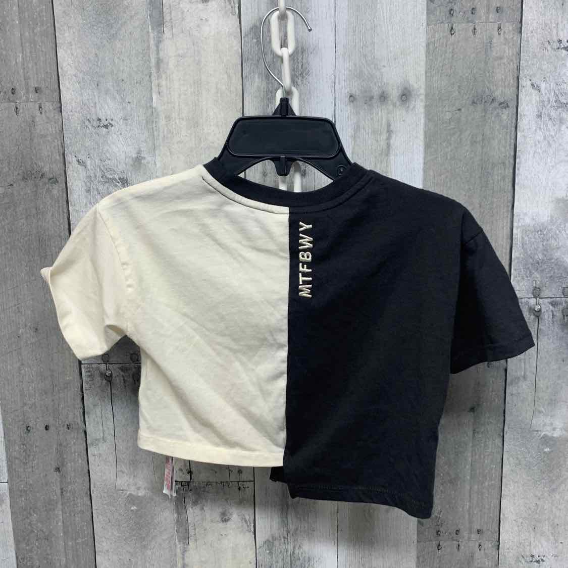Size 4 Black/Ivory Star Wars T Shirt
