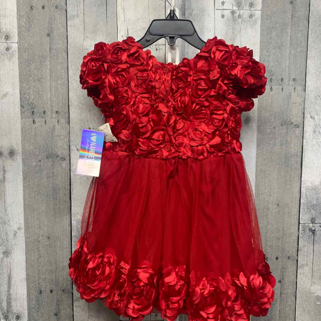Size 3T Red Nannette Dress - Party