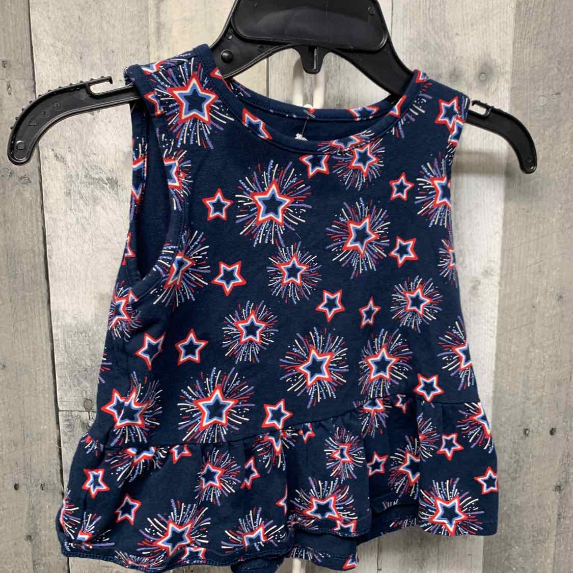 Size 4T Red/White/Blue Holiday Brands Tank Top