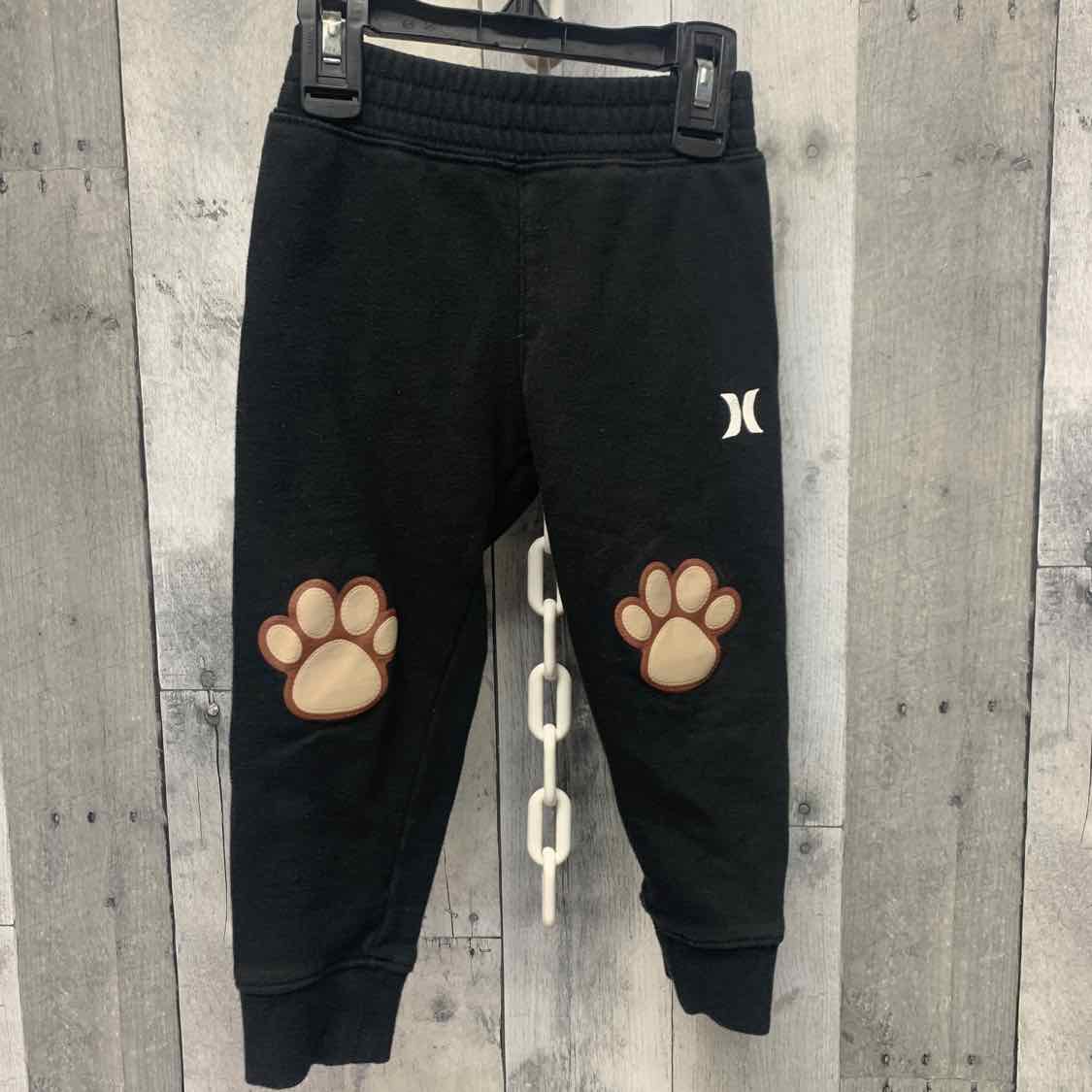 Size 3T Black Hurley Athletic Pants