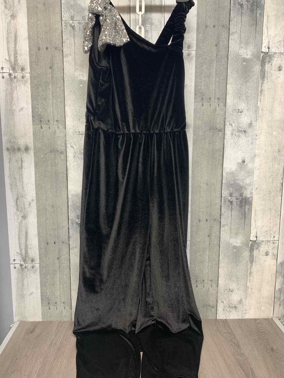 Size 12 Black/Silver B Brand Romper