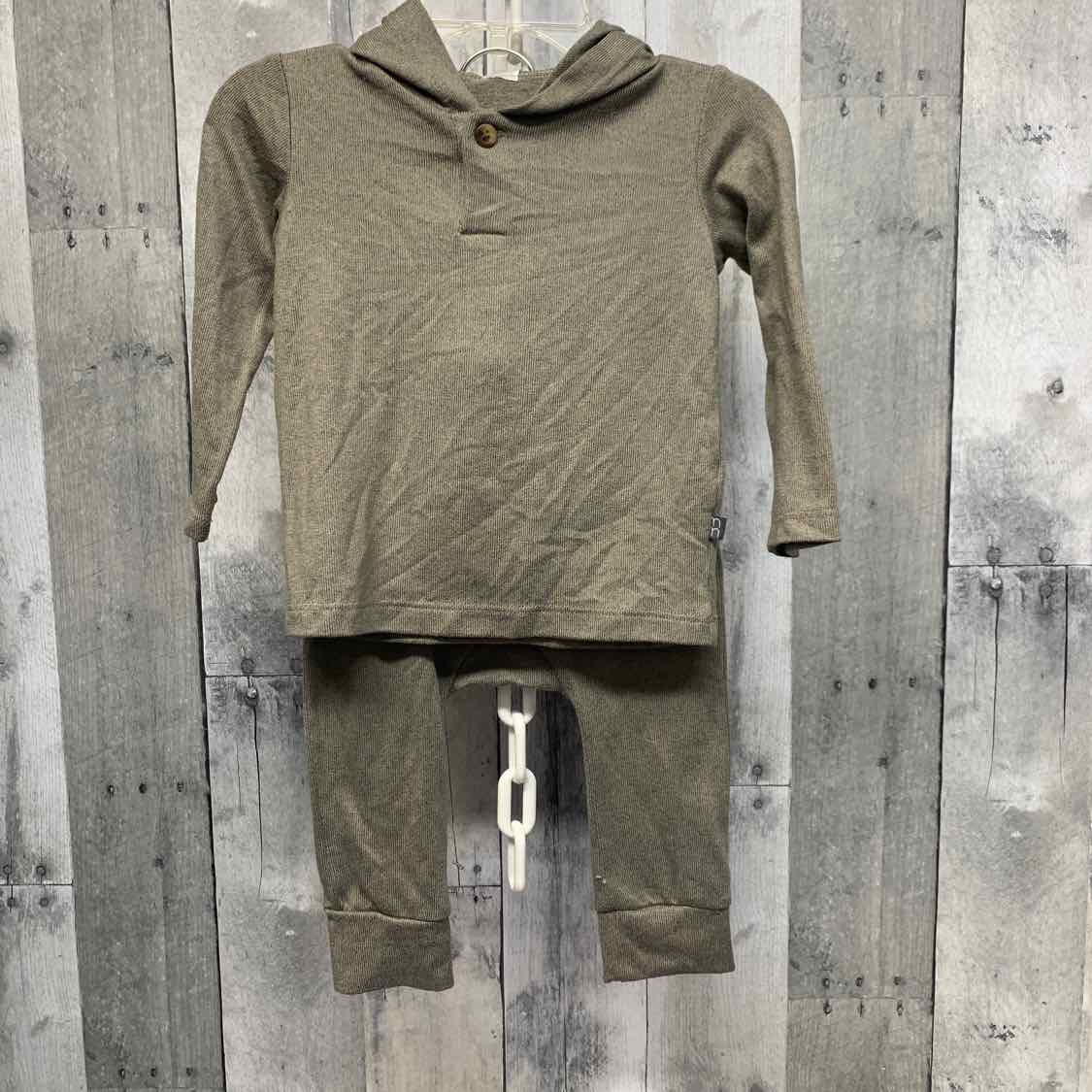 Size 12 Months Brown Modern Moments by Gerber Shirt/Pants