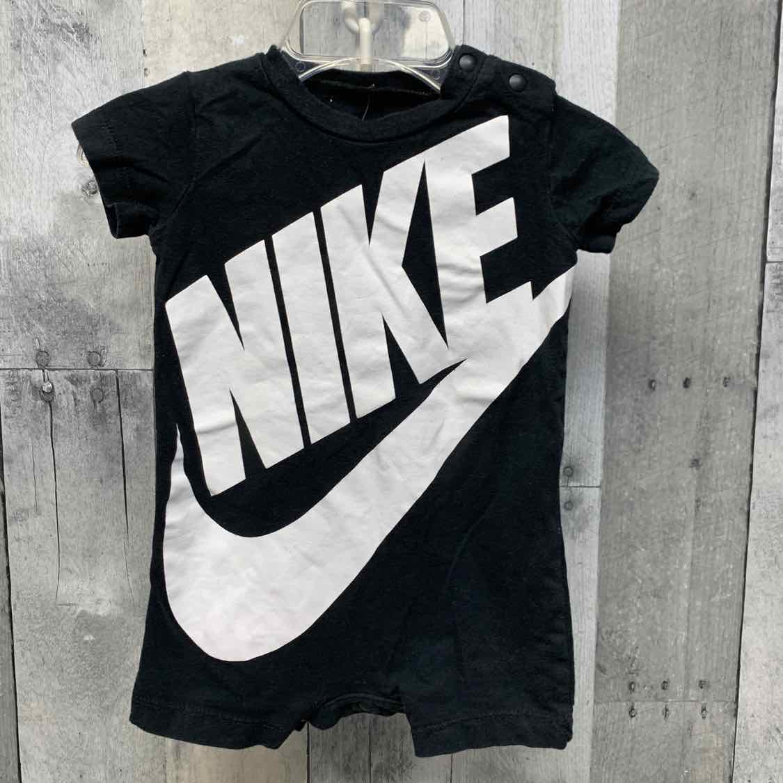 Size 6 Months Black Sport Brand Romper