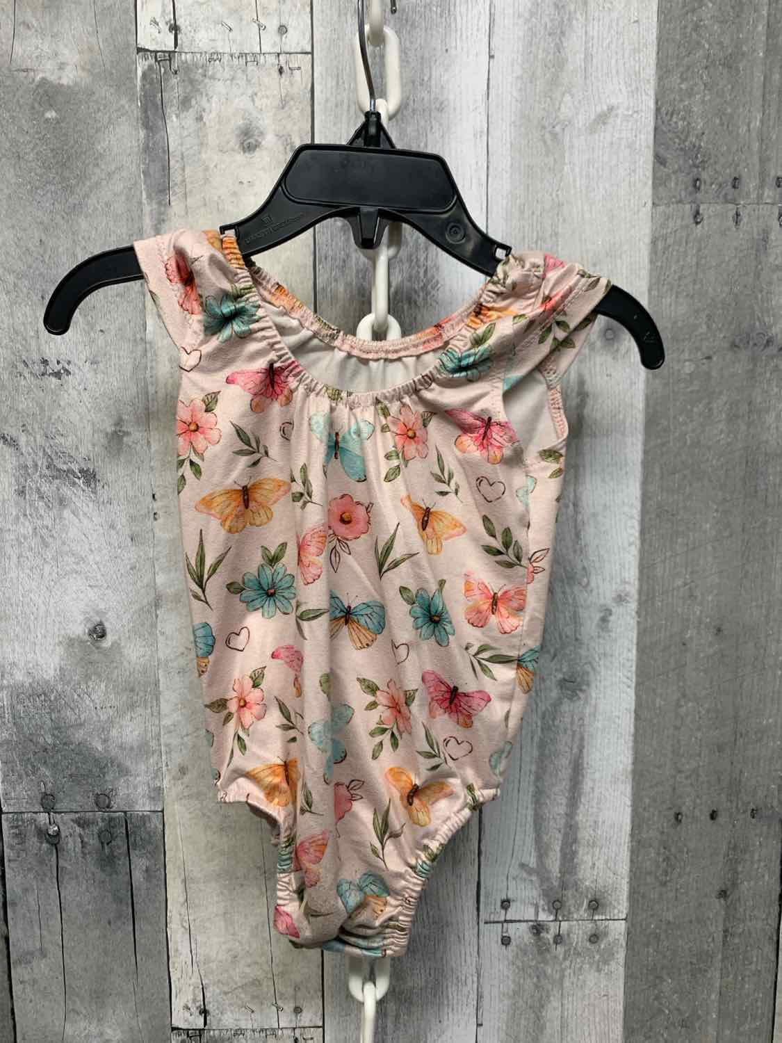 Size 18-24 Months Pink Print Bailey's Blossoms Romper