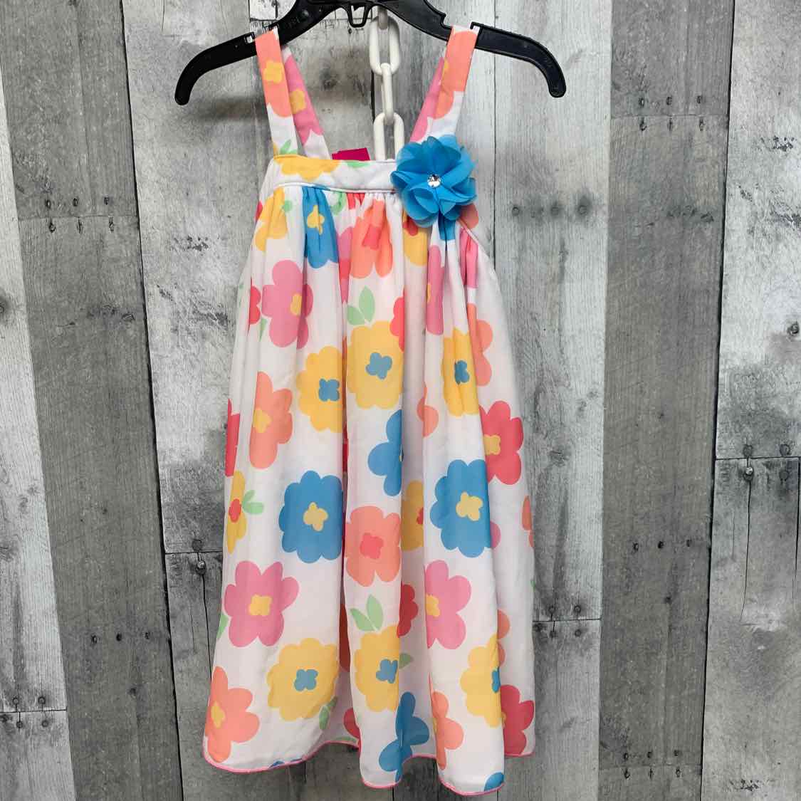 Size 4T White/Pink Goodlad Dress