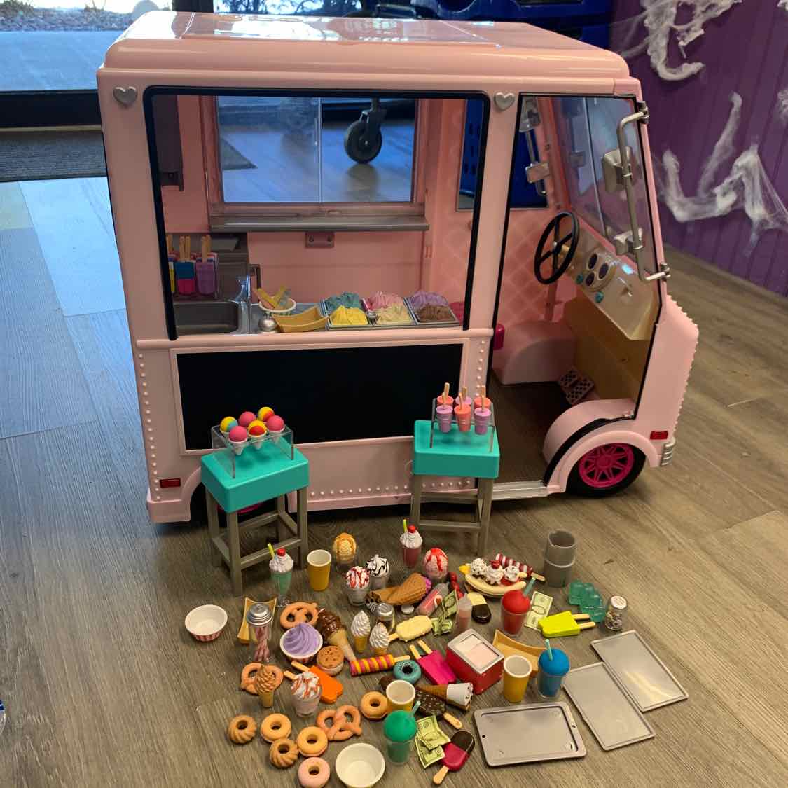 Our Generation Pink/Sliver Doll Playset