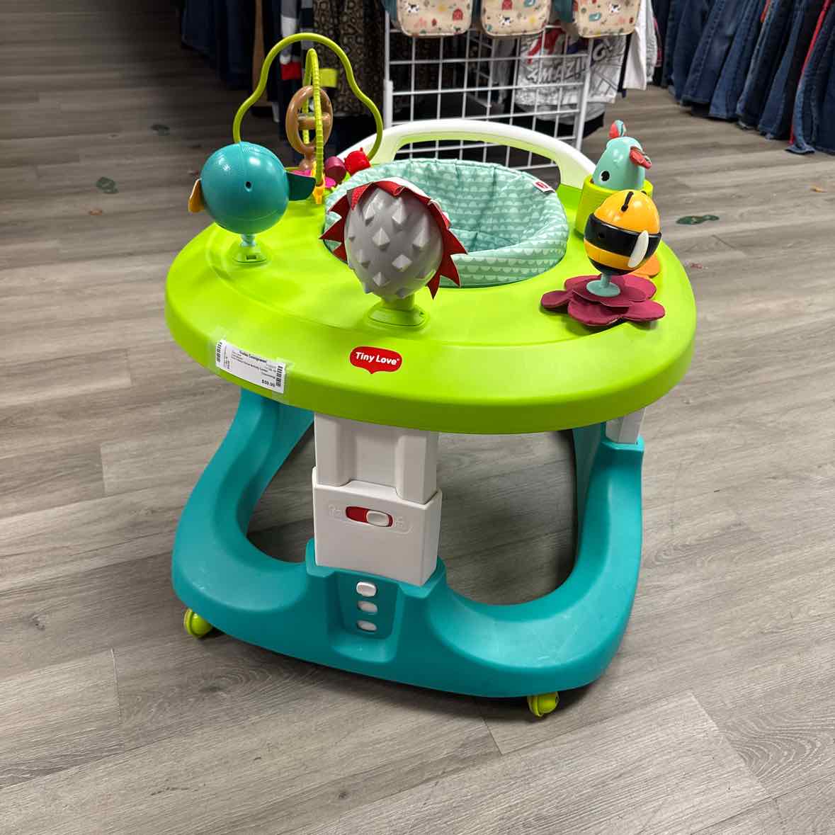 Tiny Love Green/White Exersaucer