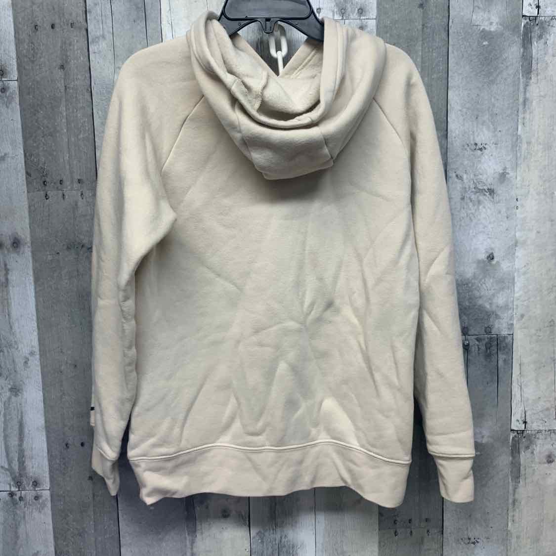 Size Large Tan Graphic Sport Brand Pull Over