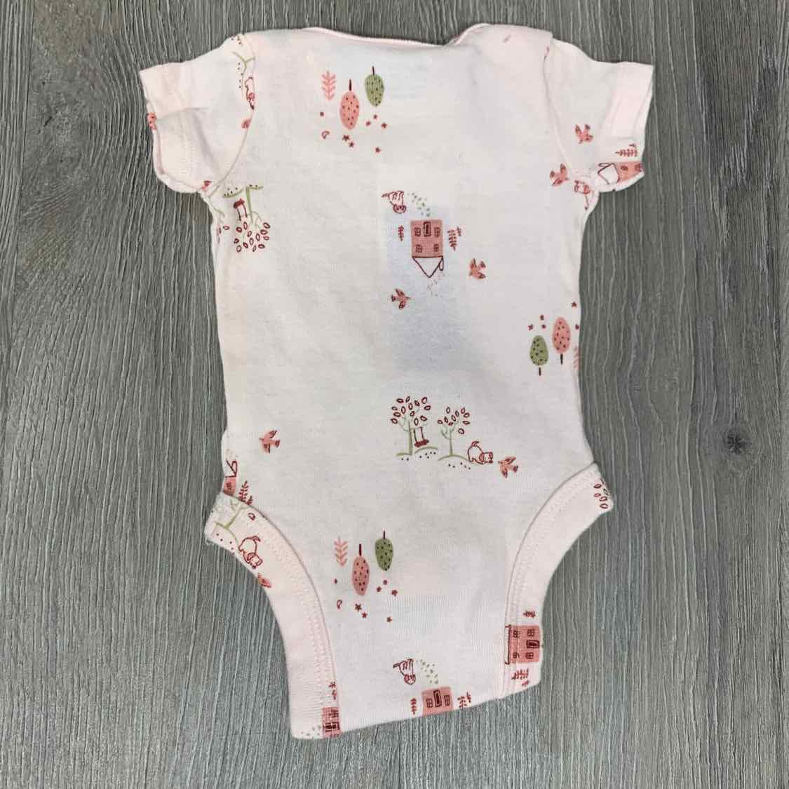 Size Preemie Pink Gerber Bodysuit