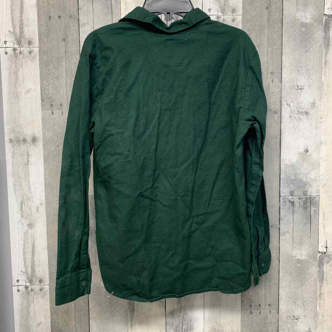 Size Large Green Levi LS Button Up