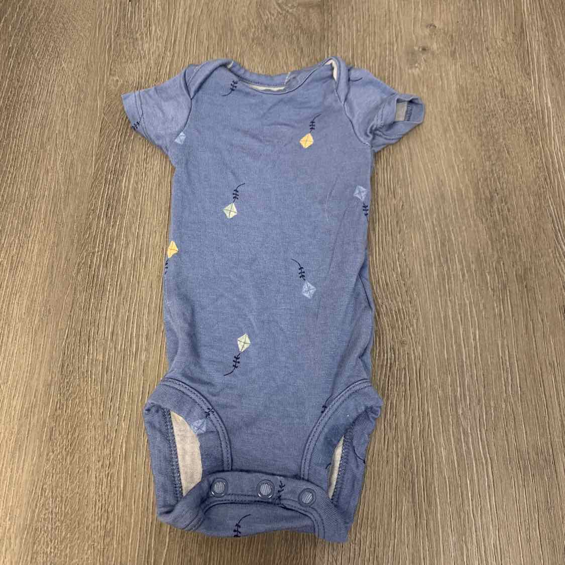 Size Preemie Blue Print Child of Mine Bodysuit