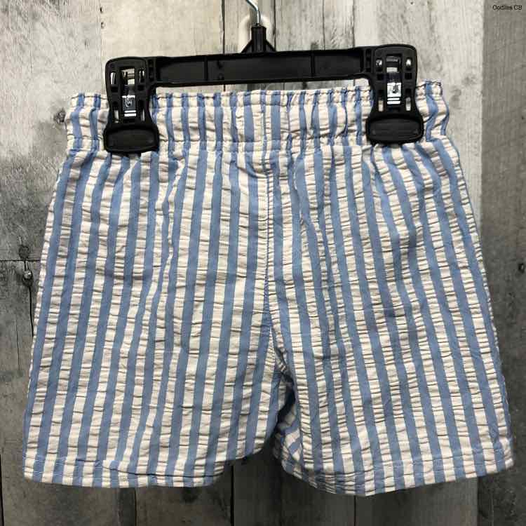Size 2T Blue Striped Cat & Jack Swim Trunks