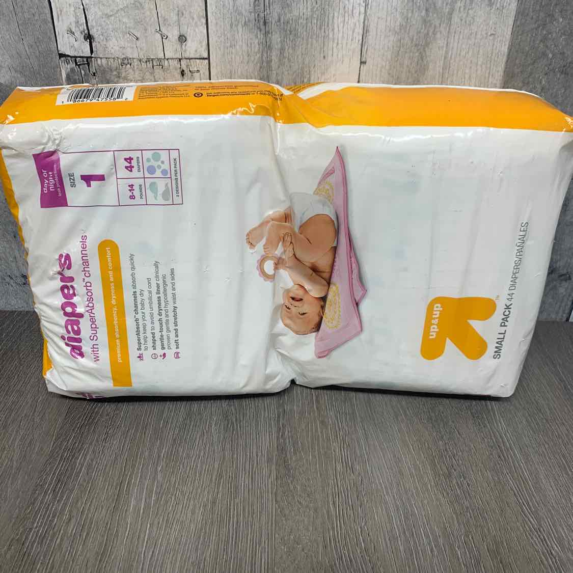 Diaper Size 1 Up & Up Disposable Diapers