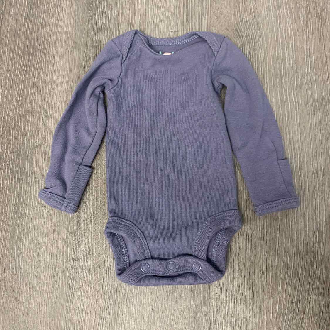 Size Preemie Gray Simple Joys Bodysuit