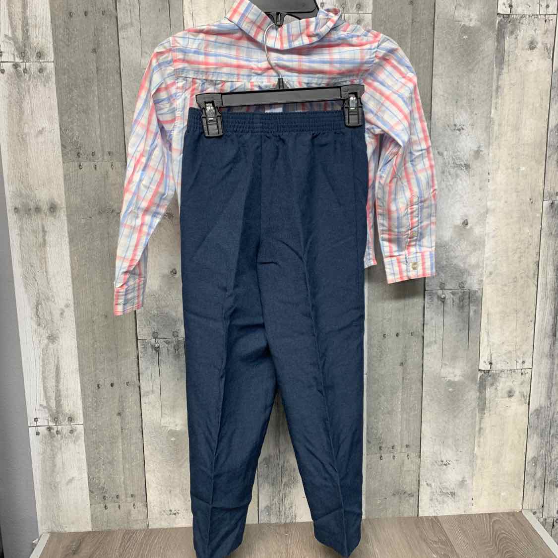 Size 6 Blue/Pink Class Club Shirt/Pants