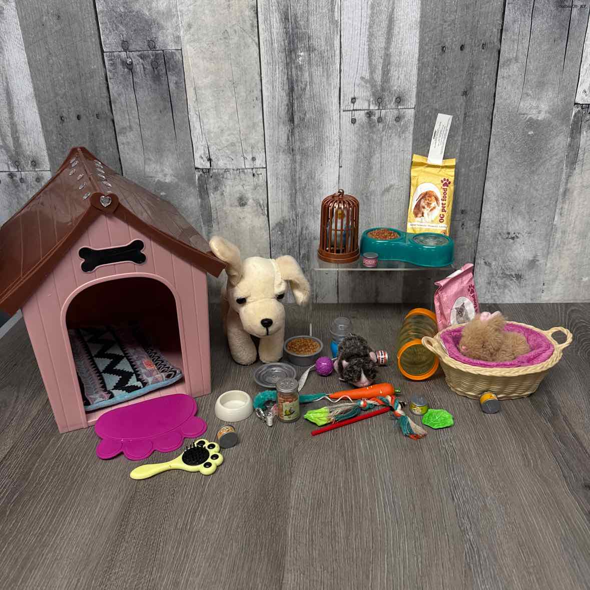 Our Generation Pink/Brown Doll Playset