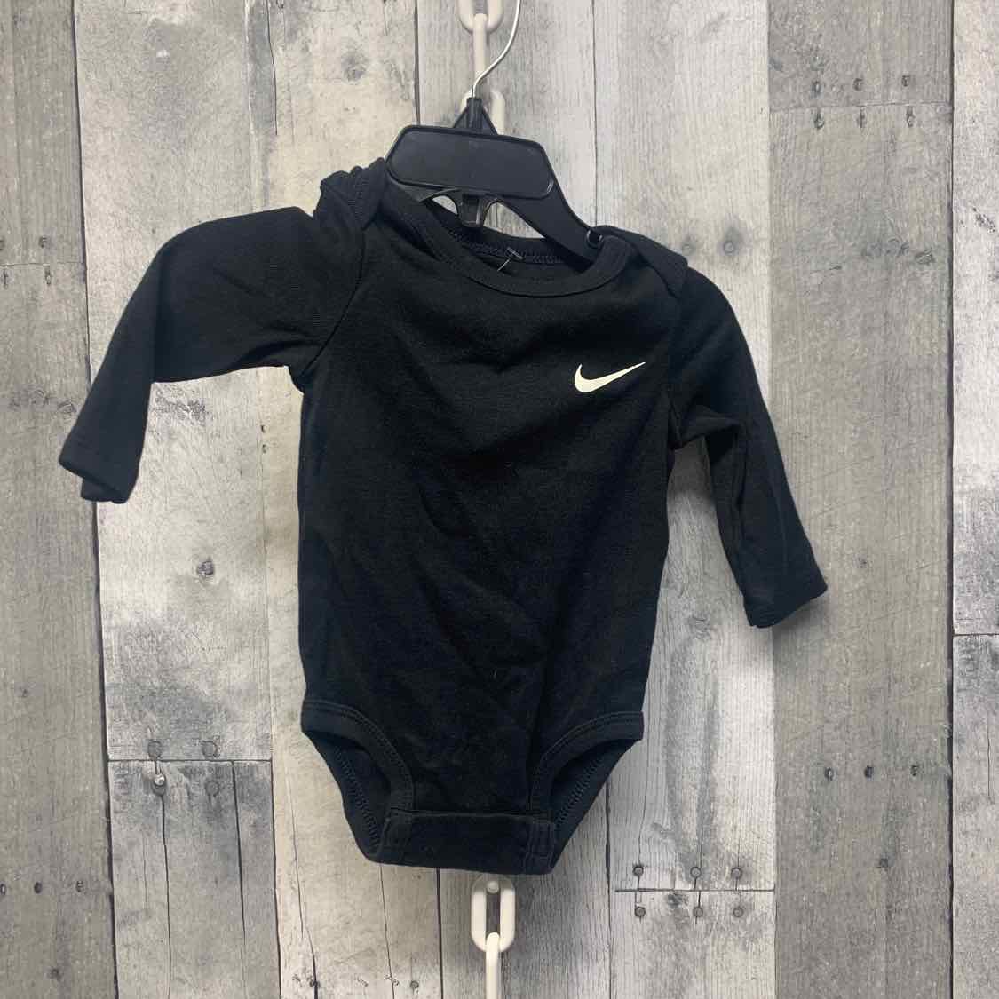 Size 6 Months Black Sport Brand Bodysuit