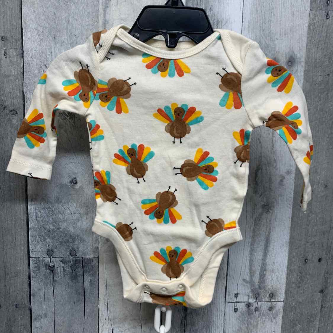 Size 0-3 Months Ivory Graphic Old Navy Bodysuit