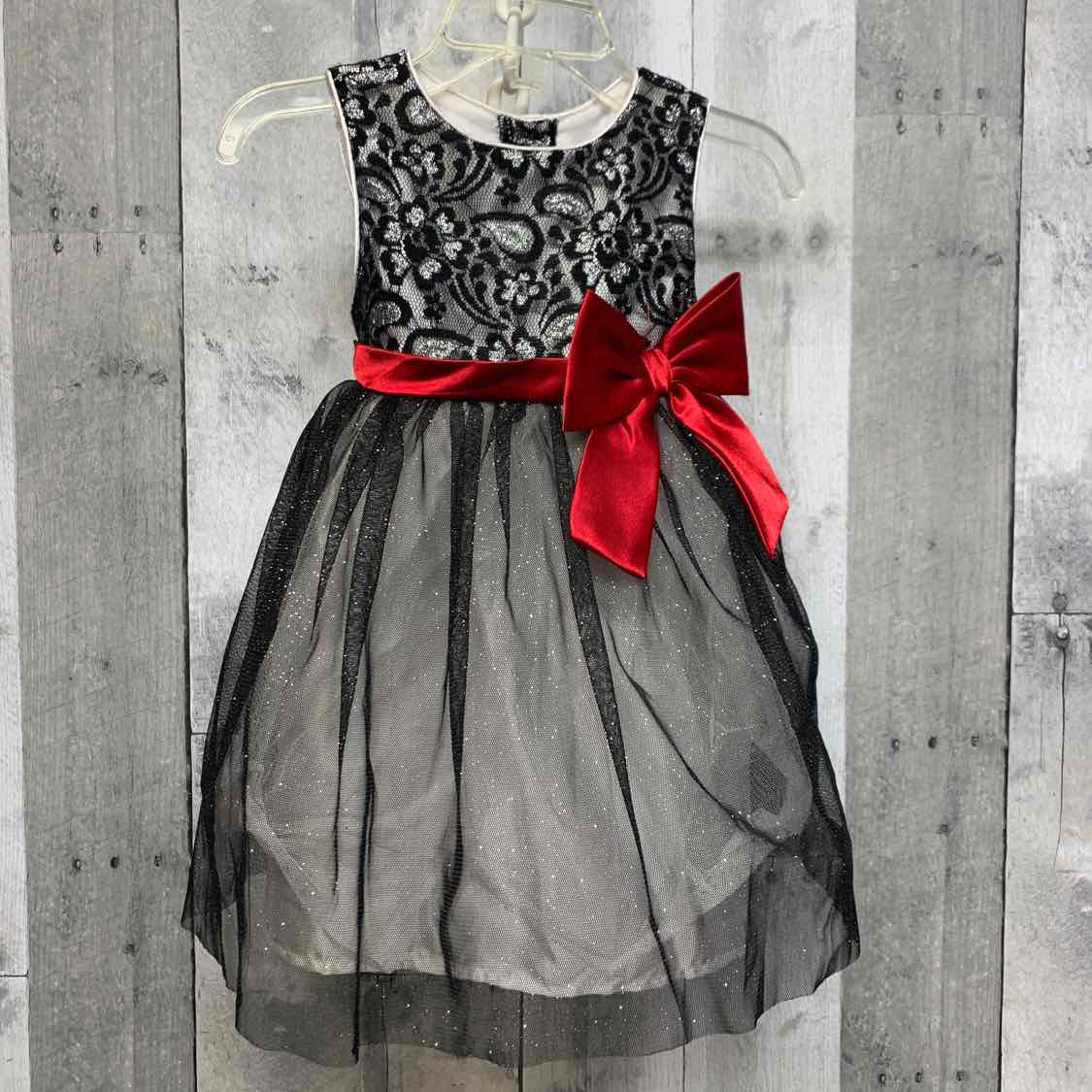 Size 24 Months Black/Red Youngland Dress - Party