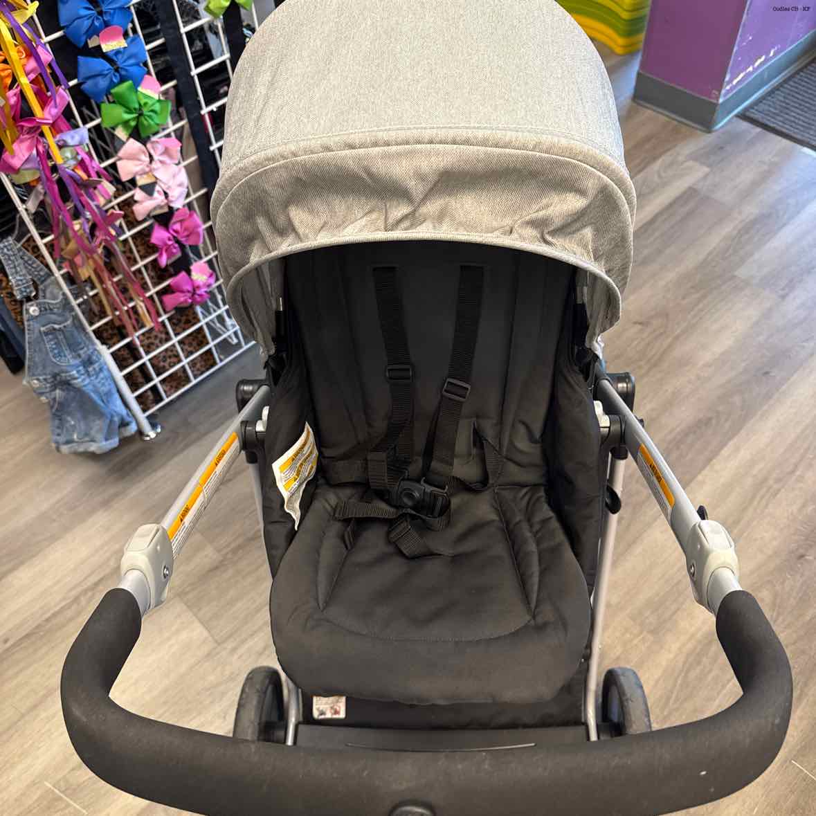 Graco Gray/Black Double Stroller - Tandem
