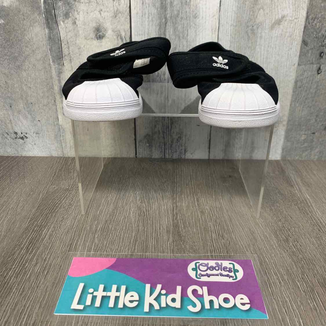 Size 6.5 Black/White Sport Brand Sandals