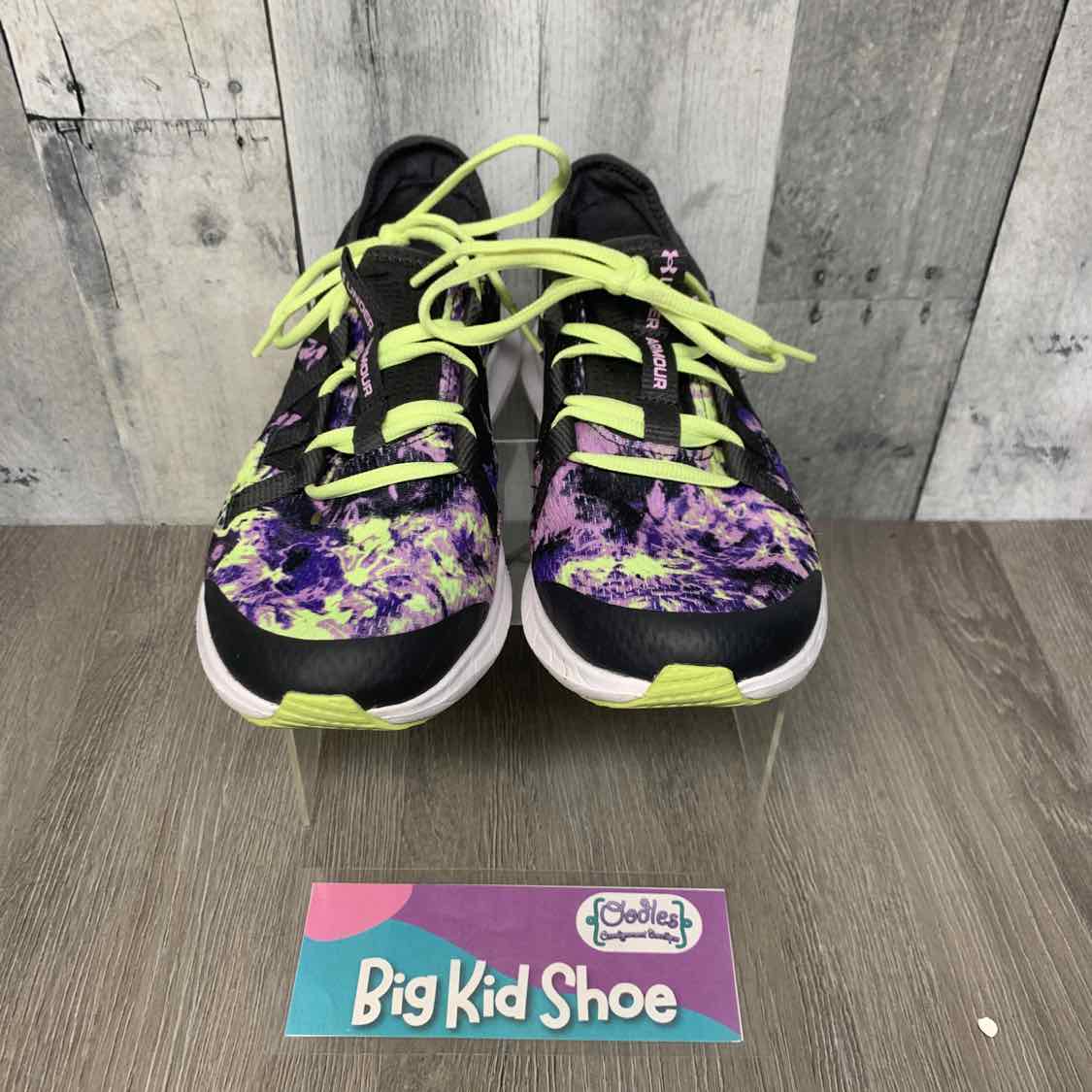 Size 5 Gray/Purple Sport Brand Sneakers