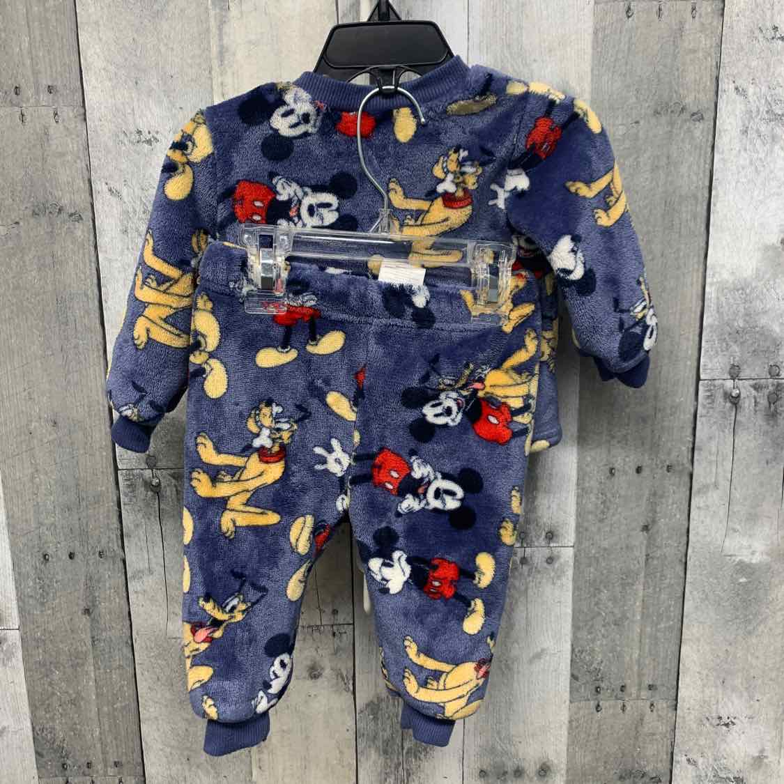 Size 3-6 Months Blue/Yellow Disney Sweats - 2pc