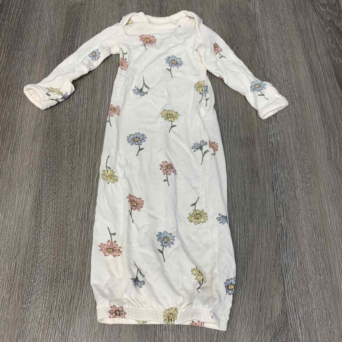 Size Preemie Ivory Print Carter's Bodysuit