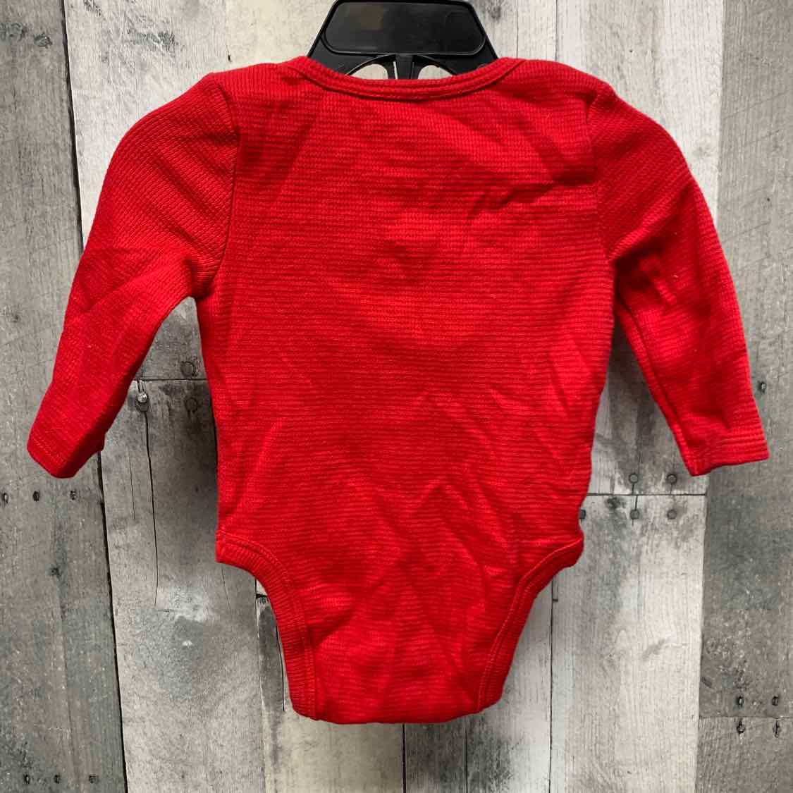 Size 6 Months Red Graphic Jumping Beans Bodysuit