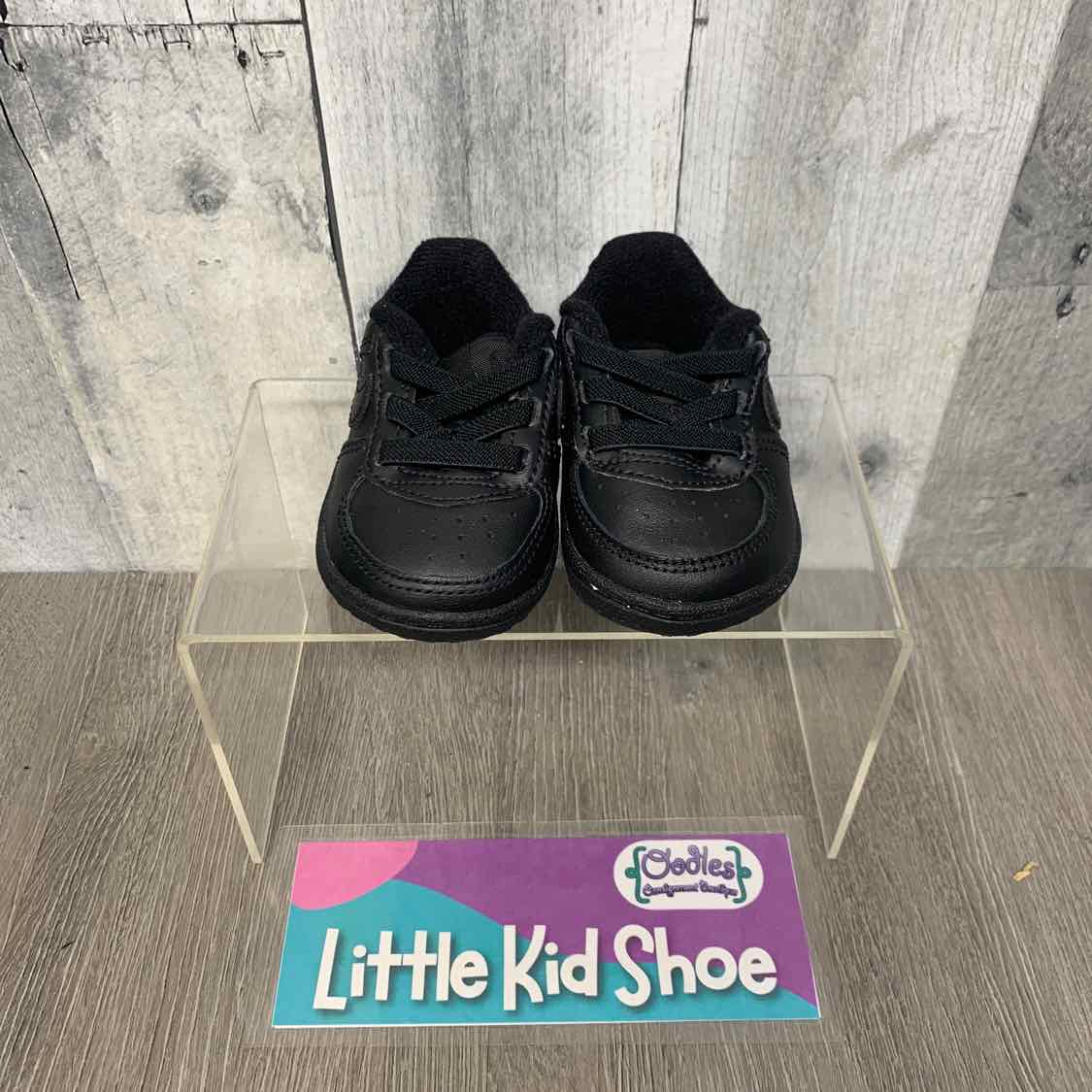 Size 1 Black Sport Brand Soft Sole Shoes